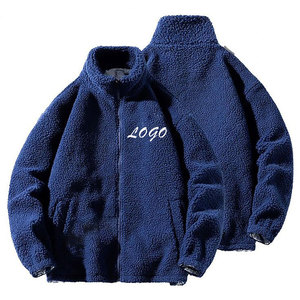 Chaqueta de lana Sherpa para hombre de alta calidad para ropa de invierno de piel de oveja cálida de gran tamaño con tela de lona recubierta para la comodidad - Product Image 2