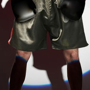 กางเกงขาสั้นโพลีเอสเตอร์สำหรับผู้ชายกางเกงมวยระบายอากาศได้ดีพร้อมไนลอน - Product Image 5