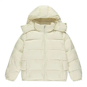 Veste d'hiver rembourrée légère pour homme, design personnalisé OEM ODM, brillante, à col montant, épaisse, chaude, grande taille, style streetwear - Product Image 6