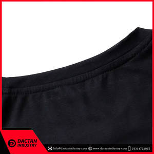 Camiseta extragrande de algodón 100% de alta calidad con hombros caídos, ropa de calle lisa con estampado de logotipo personalizado, camiseta con hombros caídos en blanco - Product Image 4