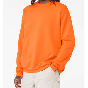 Sudadera básica de mezcla pesada con cuello redondo de algodón para hombre para uso diario y ropa de trabajo - Product Image 2