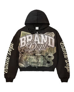 Sudadera con Capucha Personalizada de Moda para Hombre, 100% Algodón de Alta Calidad, con Serigrafía, Perfecta para Ropa Casual de Calle - Product Image 2