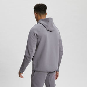 Chándal ligero y antibacteriano de lana mezcla de poliéster/algodón de alta calidad con logotipo personalizado al por mayor para hombre diseño personalizado - Product Image 3