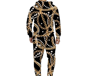 Survêtement pour homme à capuche anti-rides, sublimation, qualité supérieure, logo personnalisé imprimé, couleur 100% coton, respirant, séchage rapide - Product Image 3