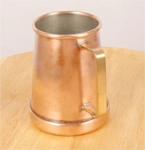 Taza de Cobre Moderna con Asa de Latón Elegante para Beber Cócteles o Refrescos, Decorativa para Mesa de Cocina, Hogar o Restaurante, Venta al Por Mayor - Product Image 3