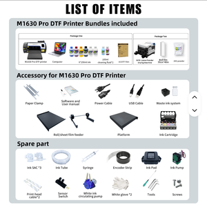Impresora de Inyección de Tinta A3 DTF Lancelot M1630 Pro con Agitador de Polvo Automático, Tanque de Tinta Recargable, Impresión Directa en Película, Mantenimiento Automático - Product Image 2