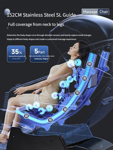 <span class=keywords><strong>Fauteuil</strong></span> de massage électrique VCT-K10, <span class=keywords><strong>fauteuil</strong></span> de massage multifonctionnel à double <span class=keywords><strong>action</strong></span>, <span class=keywords><strong>fauteuil</strong></span> de massage complet du corps, <span class=keywords><strong>fauteuil</strong></span> de massage en apesanteur - Product Image 2
