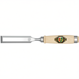 Cincel Ulm Style CHERRY para Artesanías en Bambú y Madera, Ancho de Corte de 12 mm, 2 Abrazaderas de Acero, Mango de Madera de Haya - Product Image 3