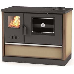 DORELLO SOBA MF114 Couvercle de four en fonte pour cuisinière à bois, pour usage intérieur et extérieur, compatible Burza Brick Burning - Product Image 1