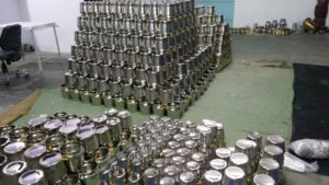 Набор из 5 металлических коробок и контейнеров для хранения чая, сахара, кофе - Product Image 3