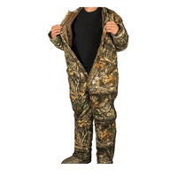 Overol Térmico de Camuflaje Impermeable y Transpirable con Membrana de Nanofibra para Caza, Uso Táctico en Invierno para Hombres
