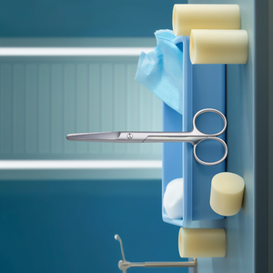 Ciseaux chirurgicaux en acier médical pour la coupe des tissus mous, design droit, certifiés CE ISO13485 par SurgiRight Instrument - Product Image 4