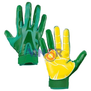 Guantes de Fútbol Americano de Piel de Alta Calidad con Diseño Personalizado para Adultos y Niños, Novedad de 2026 - Product Image 5