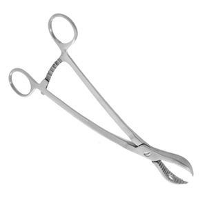 Pinzas de sujeción de hueso para quemaduras de alta calidad, 190mm, acero inoxidable, ortopédico - Product Image 1