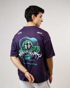 เสื้อยืดพิมพ์ลายโอเวอร์ไซส์กราฟิกแนวสตรีทเสื้อยืดผ้าฝ้ายน้ำหนักตัวใหญ่แนวสตรีทเสื้อยืดโอเวอร์ไซส์ออกแบบได้ตามต้องการ - Product Image 6