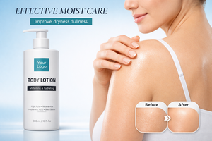 Lotion Corporelle Hydratante et Éclaircissante OEM ODM 24H, Vitamine C, Effet Rapide, Beurre de Karité, 100ml, Parfum Frais - Product Image 2