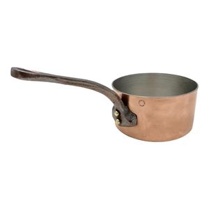 Sartén de Cobre Martillado de Diseño Antiguo, Hecha a Mano, con Mango de Acero Inoxidable, Utensilios de Cocina Clásicos de Diseño Moderno - Product Image 4