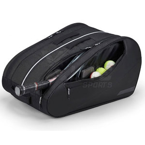 Bolsa de Raqueta de Pádel Portátil Impermeable de PU con Diseño Espacioso de 30-40L para Deportes y Actividades al Aire Libre - Product Image 4