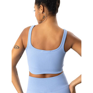 Sujetador deportivo con tiras - Product Image 3