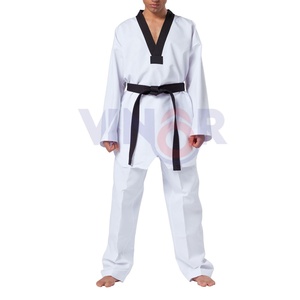 Tenues de Taekwondo de haute qualité, tendance, personnalisées avec logo, couleur personnalisée sur demande, broderie personnalisée, service OEM, ensembles durables - Product Image 5