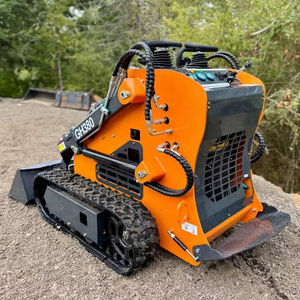 Livraison gratuite bon marché Mini Skid Steer moteur CE EURO5 EPA Skidsteer roue diesel sur chenilles Mini chargeuse sur chenilles pour tout terrain - Product Image 3