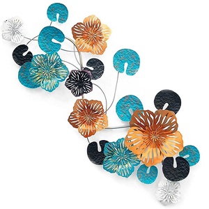 ดอกไม้รูปทรงโลหะสำหรับตกแต่งบ้าน,ศิลปะตกแต่งบ้านศูนย์ศิลปะสำหรับบ้านสำนักงานห้องนั่งเล่น - Product Image 5