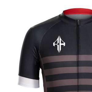 Maillots de cyclisme de sublimation pour hommes à bas prix fermeture éclair complète 100% matériau en polyester Logo personnalisé de haute qualité de qualité supérieure pour hommes - Product Image 4