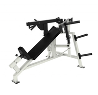 Haute qualité en acier incliné poitrine presse Machine force exercice Fitness équipement de gymnastique Commercial rechargé incliné banc presse