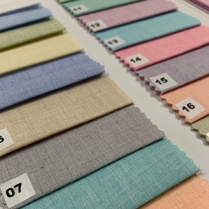 Tela de Algodón y Seda de Alta Calidad de 58 Pulgadas de Ancho, Material Textil Tejido para Trajes de Hombre y Mujer y Prendas de Niño para Camisería - Product Image 1