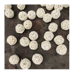 Boule de rotin du Vietnam artisanat décoratif fait à la main exportateur fournisseur en gros commandes en gros avec de grandes options de prix abordables - Product Image 1