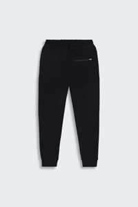 Azul marino Slim Fit Casual Jogger Pantalones 100% Algodón Lavado Secado rápido Transpirable Unisex Tallas grandes XL Logotipo personalizado Rhinestone Impreso - Product Image 2