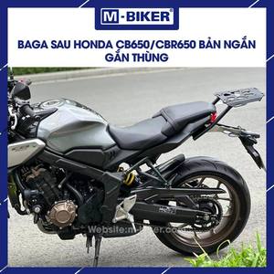 M-BIKER สำหรับ CB650/CBR650รุ่น2019-2024ชั้นวางกระเป๋ารถจักรยานยนต์ใช้หลังอานพลาสติกเทอร์โม - Product Image 2