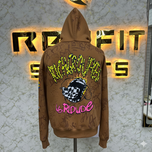 Qualité supérieure Coupe parfaite Sweat à capuche zippé le plus demandé Puff Imprimé fabriqué en usine Prix bon marché Sweats à capuche pour hommes Sweats à capuche pour hommes - Product Image 5