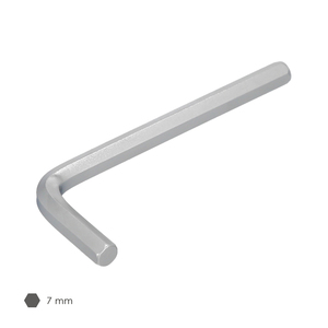 Chiave Allen Standard in Acciaio Cromo Vanadio Professionale 7,0 mm. - Product Image 3