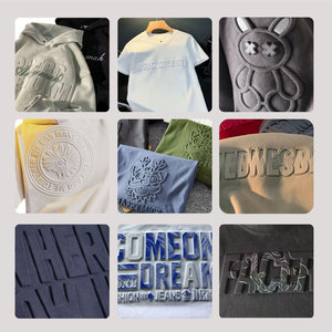 Transferencias Térmicas 3D en Relieve para Camisetas HONGCAI: Diseños de Osos Modernos, Impresión y Procesamiento de Logotipos Personalizados - Product Image 3
