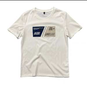 Camisetas de Verano para Hombre, Tejidas, 100% Algodón, Lisas, al por Mayor, para Impresión, Manga Corta, Secado Rápido y Transpirables, 220g - Product Image 4