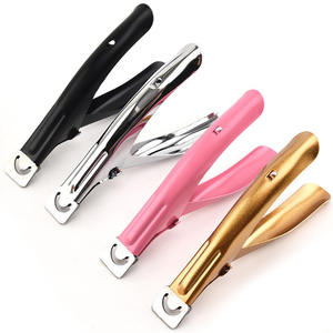 Cortador de Punta francesa en forma de U de acero inoxidable, cortaúñas, cortadores de borde de extensión de uñas, cortadores de punta de uñas artificiales, logotipo personalizado - Product Image 4