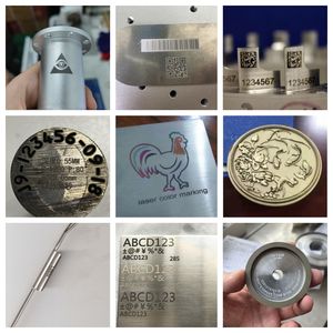 Máquina automática de marcado láser portátil Máquina de marcado láser de color de larga vida útil para joyería metal cuero plástico - Product Image 6