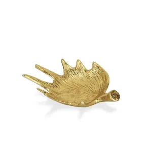 Figura Decorativa de Caballo en Aluminio Chapado en Oro, Hecha a Mano, Arte Abstracto Moderno y Pulido para Decoración del Hogar - Product Image 6