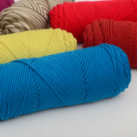 Custom Color 8 Ply 100g Milk Cotton Yarn Super Soft Crochet Knitting Yarn for Sweaters Scarves Hats Baby Clothes and Crafts
