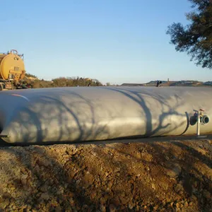 Trasporto di emergenza flessibile portatile pieghevole TPU serbatoio della vescica di stoccaggio del carburante 100000 litri