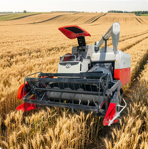 Moissonneuse-batteuse automotrice 10 rangs pour céréales, machine de récolte pour blé, riz, maïs, équipement agricole - Product Image 6