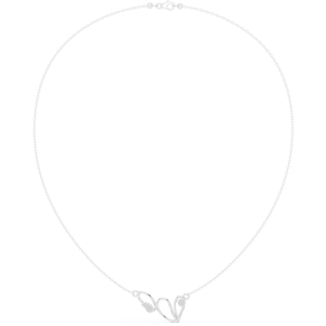 Collar con colgante de moissanita de Plata de Ley 925 con forma redonda de nuevo estilo para mujer - Product Image 3