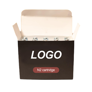 Cartouches N2 2g pour infusion d'azote dans le café, texture lisse, gaz alimentaire de qualité alimentaire - Product Image 1