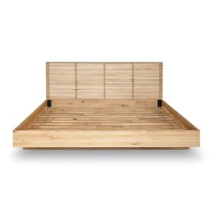<b>Bed</b> <b>Frame</b> Simple Made of Solid Teak Wood <b>Frame</b> with High Quality Material and Natural Finish Color for Indoor Bedroom Use - Product Image 3
