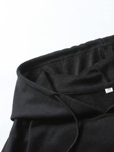 Sudadera con capucha estampada personalizada para hombre transpirable cómodo algodón polar/poliéster tendencia diseño bordado para invierno - Product Image 3