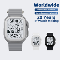 Montre chronographe numérique SKMEI 2247 tendance avec affichage LED, bracelet sport en silicone résistant à l'eau, confortable à porter au poignet