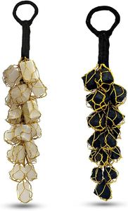 Agate Naturelle Sélénite Grappe de Raisins Tumble Stone Hanger Wholesale Natural Tumble Stone Wholesale From Amayra Crystals Exportations - Product Image 2