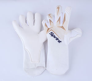 Gants de gardien de but de football professionnels avec paume en latex, design respirant, absorption des chocs pour hommes, femmes et jeunes - Product Image 1