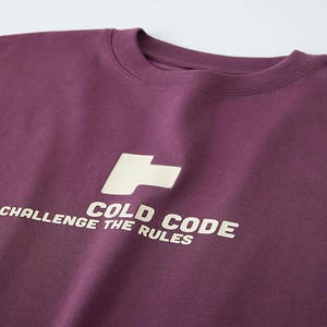 เสื้อยืดผู้ชายหนาพิมพ์ลายหน้าจอหนาผ้าฝ้ายน้ำหนักมาก - Product Image 3